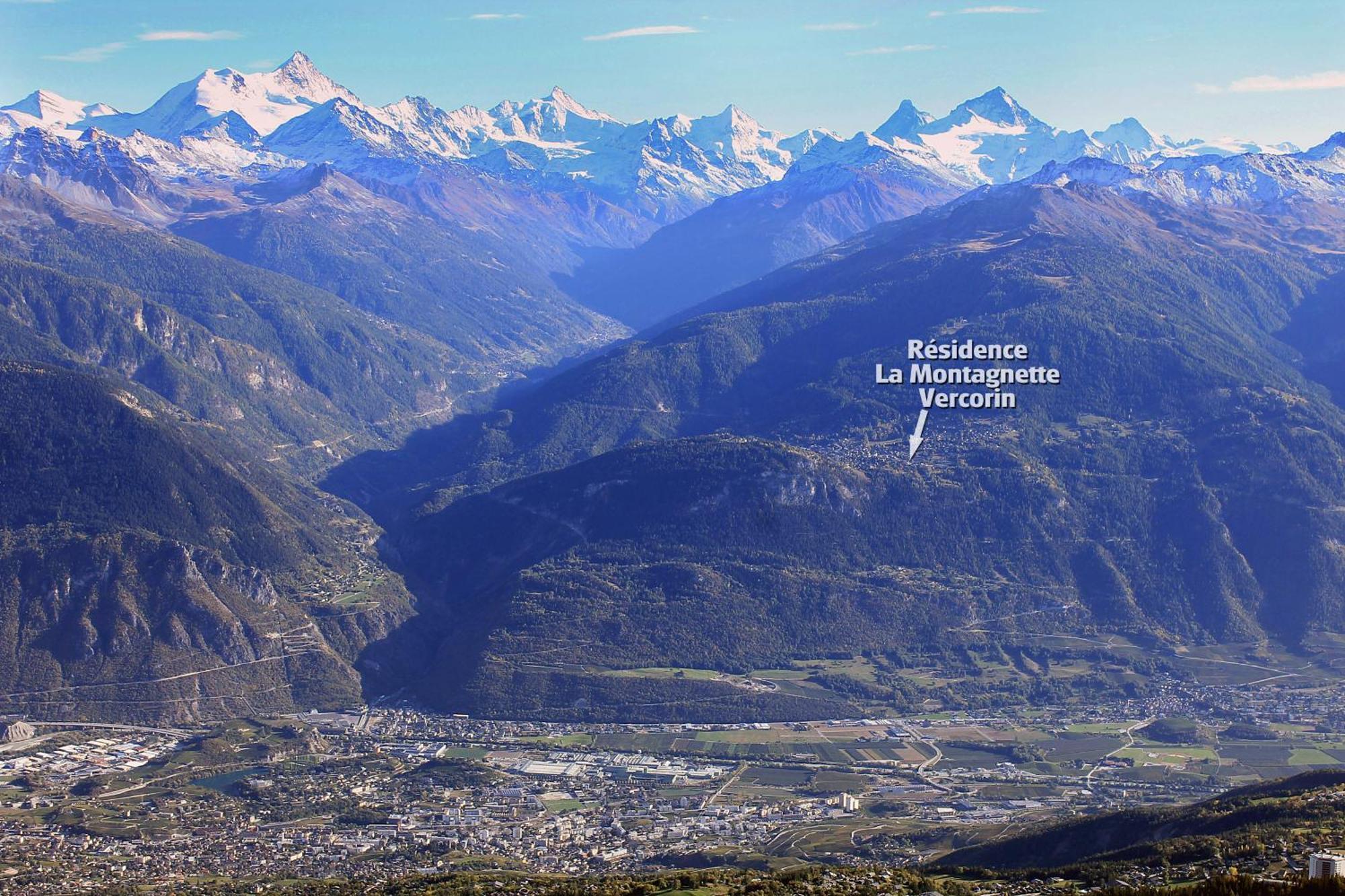 La Montagnette, Vercorin Exteriér fotografie