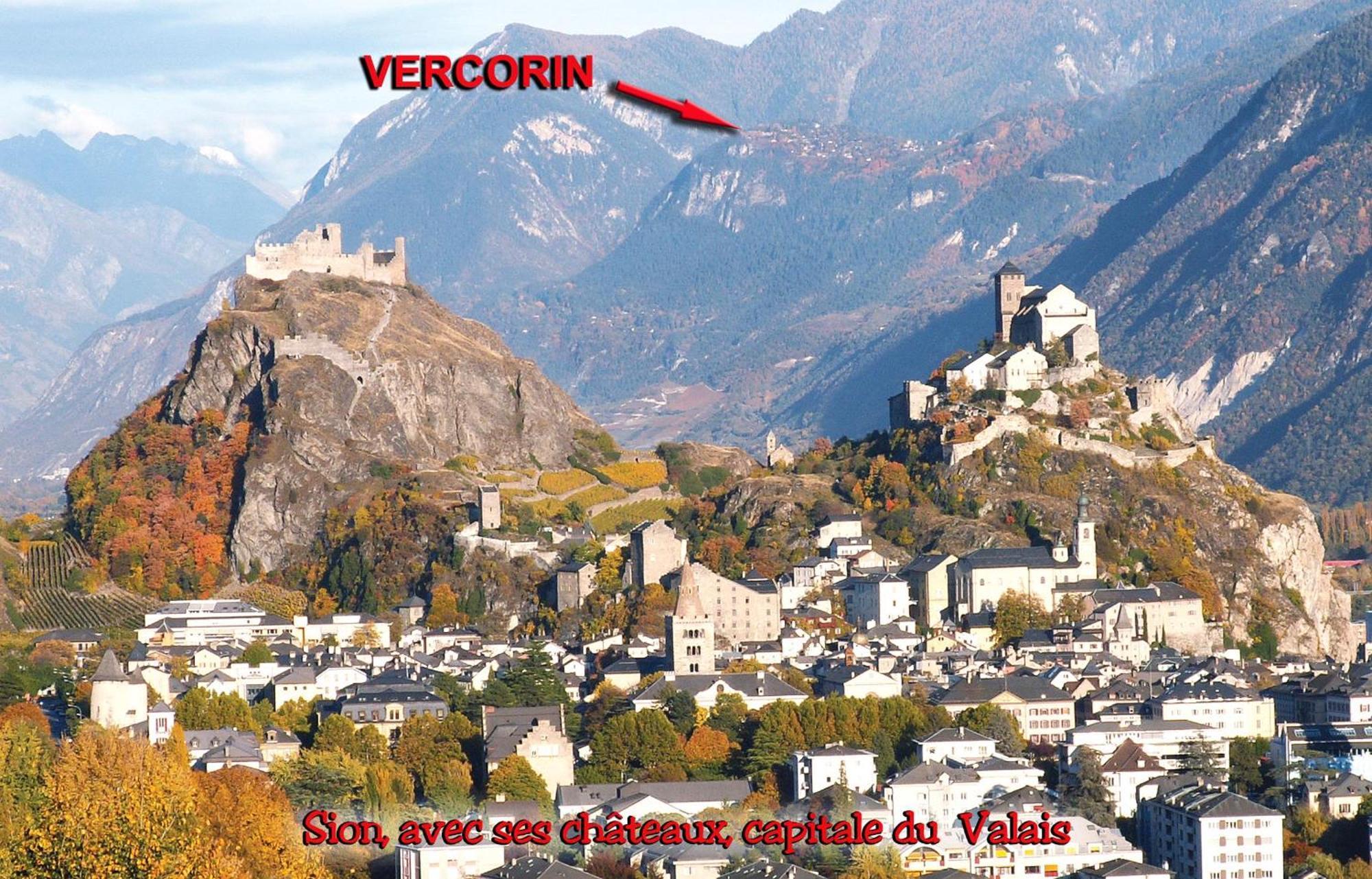 La Montagnette, Vercorin Exteriér fotografie